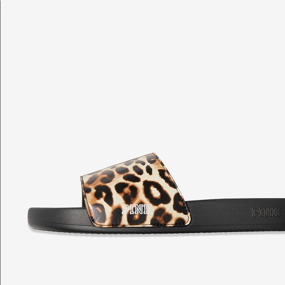 Victoria’s Secret Pink Leopard Single Strap Slide - Picture 3 of 5